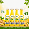 SIPZO Lemon Ginger Flavoured Drink (Pack of 4)
