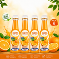 SIPZO Orange Flavoured Drink (Pack of 4)